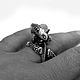 Кольцо серебряное TRS-0261. Кольца. Blacksilver. Ярмарка Мастеров.  Фото №5