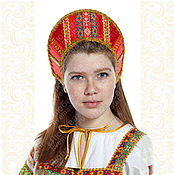 Русский стиль handmade. Livemaster - original item Slavic headpieces Asya. Handmade.