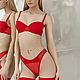 Linda - комплект белья из эластичной сетки. Комплекты белья. Yanovytska lingerie ( Богдана). Интернет-магазин Ярмарка Мастеров.  Фото №2