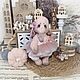 Тедди слон — Коллекционная интерьерная игрушка ручной работы, teddy. Тедди Зверята. handmade_toys.lab | Добрые тедди. Ярмарка Мастеров.  Фото №8