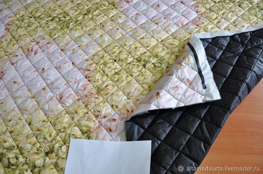 Ткань для куртки с цветами в интернет-магазине Ярмарка Мастеров по цене ...