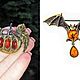 Order Brooch Bat Mascot Halloween decoration. BalticAmberJewelryRu Tatyana. Livemaster. . Brooches Фото №3