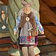 Баба-Яга сказочная текстильная ручной работы  , 50 см. Народная кукла. Ручной Лис. Ярмарка Мастеров.  Фото №5