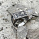 Мужской перстень Грифон, серебро 925 пробы, Кольцо-печатка, Кострома,  Фото №1