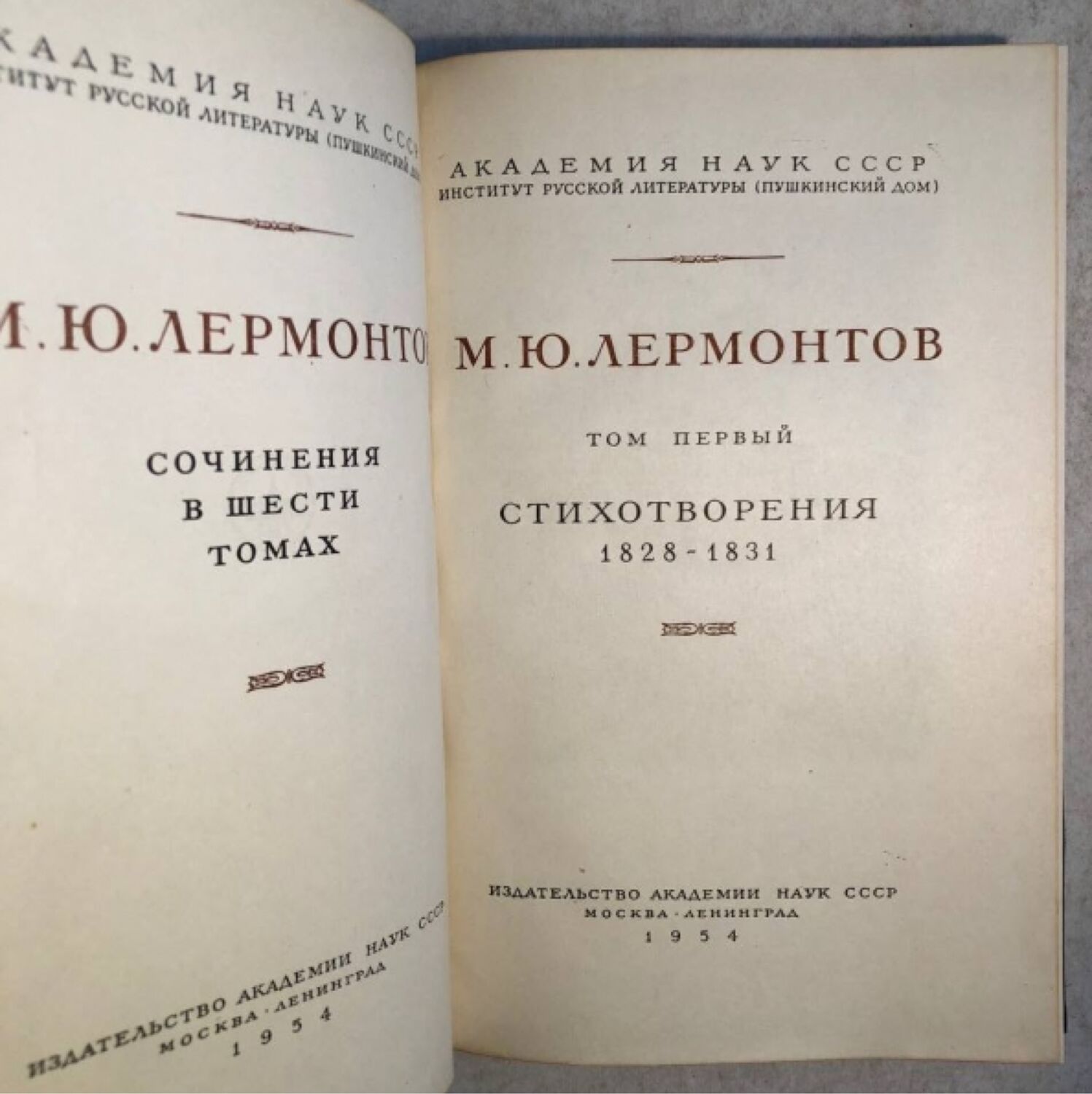 Винтаж: Лермонтов М.Ю. Сочинения в 6 томах купить в интернет-магазине  Ярмарка Мастеров по цене 8000 ₽ – R6HOQRU | Книги винтажные, Москва -  доставка по России