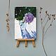 Order Mini painting, still life with flowers. StudioMoments. Livemaster. . Pictures Фото №3