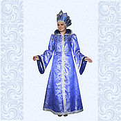 Одежда ручной работы. Ярмарка Мастеров - ручная работа Costume of Snow Maiden, of the Snow queen, Winter Costume. Handmade.