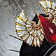 Заказать Имперская Корона. Корона в стиле Вархаммер 40000. Ручная вышивка | Вышивка на заказ (igolka-kate). Ярмарка Мастеров. . Короны Фото №3