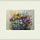 Картина акварелью:"Цветы луговые" (21 на 15 см). Картины. Elenaakvarel. Интернет-магазин Ярмарка Мастеров.  Фото №2