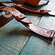 Waist belt: DANDY leather suspenders. Suspender. VOLGA-VOLGA. My Livemaster. Фото №4