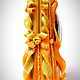 Резная свеча на день рождения. Свечи. Марина Миронова. Резные свечи. (marycandle). Ярмарка Мастеров.  Фото №4