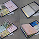 Order Passport cover with RFID protection for travel or autodocs. Joshkin Kot. Livemaster. . Passport cover Фото №3