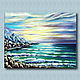 Painting Sea Seascape oil on canvas Evening breeze. Pictures. larashop. Online shopping on My Livemaster.  Фото №2