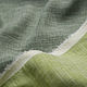Итальянские ткани. Лен двустрронний зеленый, Ткани, Сочи,  Фото №1