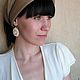 Белые серьги с перламутром. Серьги классические. Kristine Medne. Ярмарка Мастеров.  Фото №5