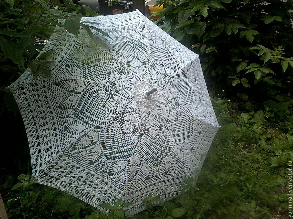 Зонт крючком