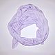 Silk scarf lilac women's spring demi-season silk scarf. Scarves. Silk scarves gift for Womans. My Livemaster. Фото №4