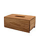 Wooden napkin dispenser made of oak in natural color. Napkin holders. Foxwoodrus. My Livemaster. Фото №4