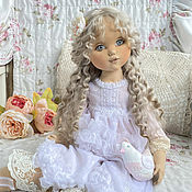 Маняша, коллекционная текстильная куколка