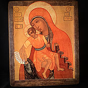 Картины и панно handmade. Livemaster - original item Kykkos icon of the mother of God. The blessed virgin with her Son. Handmade.