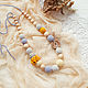 Teething Nursing necklace for breastfeeding Mommy. Slingbus. MaraBoo Handmade. My Livemaster. Фото №4