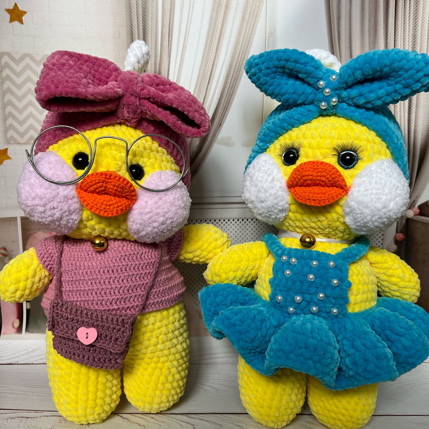 Уточки Лалафанфан ручной работы купить в интернет-магазине Ярмарка ...