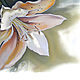 Batik Shawl Tenderness of lilies. Shawls1. silkstory. Online shopping on My Livemaster.  Фото №2