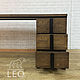 Стол письменный из дуба LF-412. Столы. Leo-loft. Ярмарка Мастеров.  Фото №4