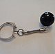 Order Keychain with black agate large! ball 16 mm. marusjy. Livemaster. . Key chain Фото №3