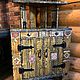 Этажерка с тумбой из массива дерева. Тумбы. vbh master. Интернет-магазин Ярмарка Мастеров.  Фото №2