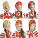 Order Slavic headpieces Kotena, Kokoshnik, Russian crown, Folk headdress, Ru. Irina. Livemaster. . Kokoshnik Фото №3