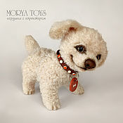 Куклы и игрушки handmade. Livemaster - original item Soft toys: Dog ulybaka. Handmade.