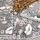 Хлопковая скатерть с кружевом на круглый стол "Магнолия". Скатерти. АВТОРСКАЯ ОДЕЖДА и ТЕКСТИЛЬ -Евгении Рябцевой / 'ГНЁЗДЫШКО' (evgenialinen). Ярмарка Мастеров.  Фото №5