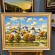 Картина маслом на холсте «Троице-Сергиева Лавра осенью»  50х70. Картины. Картины маслом  Prostokartina (prostokartina). Интернет-магазин Ярмарка Мастеров.  Фото №2