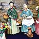 Заказать Винтаж: Старая продавщица шаров.Royal Doulton. Антик.Декор.Винтаж. Ярмарка Мастеров. . Статуэтки винтажные Фото №3