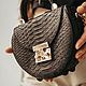 Leather women's bag made of python leather. Crossbody bag. ulijana-zijangirova. Online shopping on My Livemaster.  Фото №2