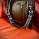 Деловой портфель из натуральной кожи. Портфель. VIKING LEATHER CRAFT. Ярмарка Мастеров.  Фото №4