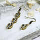 Copy of Copy of Copy of Copy of Copy of Beaded Earrings SDE1450740. Earrings. Kroshka Bizhu. Online shopping on My Livemaster.  Фото №2