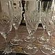 Винтаж: Старинные хрустальные бокалы Valéry Klein, BACCARAT, Франция. Стаканы винтажные. Brocante chez Alla. Ярмарка Мастеров.  Фото №6