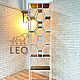 Стеллаж белый в стиле лофт LF-825. Стеллажи. Leo-loft. Ярмарка Мастеров.  Фото №6