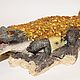 Статуэтки разные животные в янтаре. Статуэтка. Виктория (podaro4ek22). Ярмарка Мастеров.  Фото №10