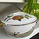 Винтаж: Емкость для горячего Royal Worcester, фарфор, позолота, Англия, Тарелки винтажные, Арнем,  Фото №1