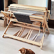Материалы для творчества handmade. Livemaster - original item KATARINA, Folding Floor Loom Control - Jack.. Handmade.