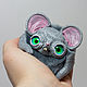 OOAK Little Gray Mouse, Stuffed Toys, Velikiy Novgorod,  Фото №1