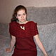 Платье "Божоле", Платья, Москва,  Фото №1