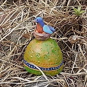 Сувениры и подарки handmade. Livemaster - original item Bells: Bird in the nest. Handmade.