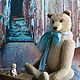Artist toy Teddy bear Creme Brulee created with beige vintage plush. Teddy Bears. Tatyana Kosova (tatyanakosova). My Livemaster. Фото №4