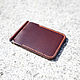 Horween chromexcel Tan Leather moneyclip wallet. Clamps. TheFlyingTurtle. Online shopping on My Livemaster.  Фото №2