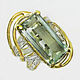 Заказать Кольцо из серебра 925 с крупным празиолитом зеленым аметистом. Silverjewels. Ярмарка Мастеров. . Кольца Фото №3