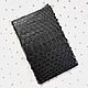 Python genuine leather cardholder, black color!, Cardholder, St. Petersburg,  Фото №1